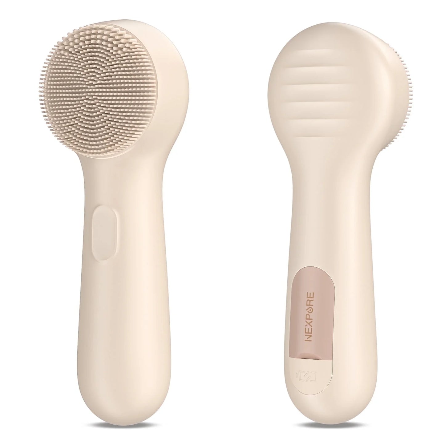 Sonic Facial Cleansing Brush – Waterproof Silicone Deep-Clean Exfoliator