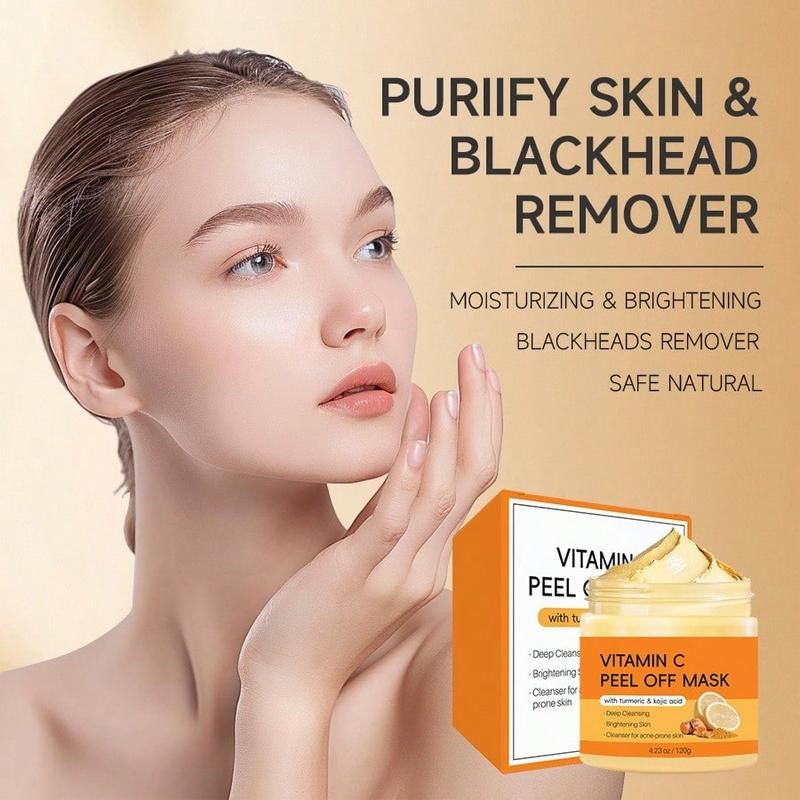 Turmeric + Vitamin C Clay Mask — Deep Cleansing & Brightening for Smooth, Glowing Skin
