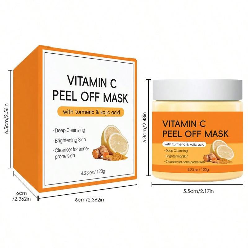 Turmeric + Vitamin C Clay Mask — Deep Cleansing & Brightening for Smooth, Glowing Skin