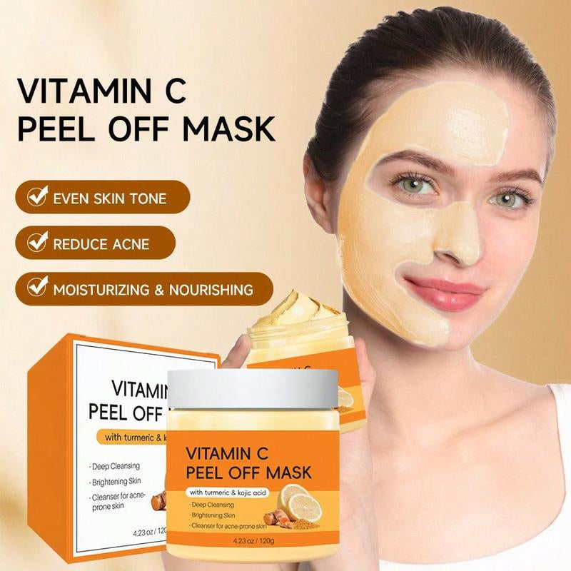 Turmeric + Vitamin C Clay Mask — Deep Cleansing & Brightening for Smooth, Glowing Skin