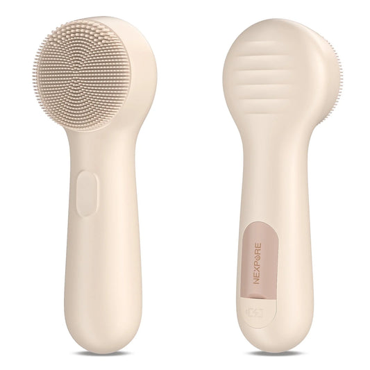 Sonic Facial Cleansing Brush – Waterproof Silicone Deep-Clean Exfoliator