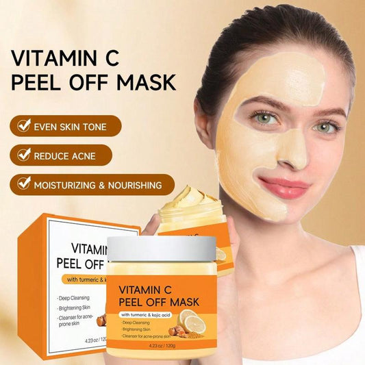 Turmeric + Vitamin C Clay Mask — Deep Cleansing & Brightening for Smooth, Glowing Skin