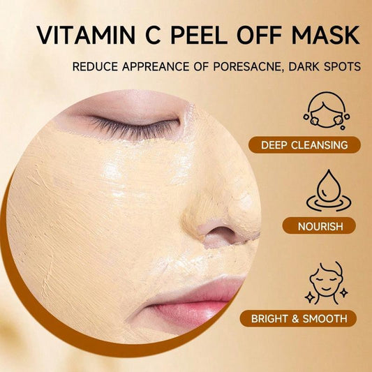 Turmeric + Vitamin C Clay Mask — Deep Cleansing & Brightening for Smooth, Glowing Skin